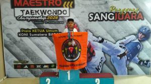 Waldan Juarai The Arena of Maestro Taekwondo Championship 2026